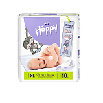 Пеленки детские гигиенические Happy 60x90см., 10 шт.  