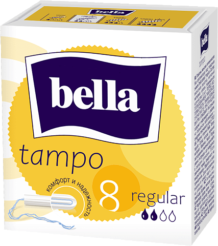 Тампоны гигиенические bella Tampo Regular,  8 шт.